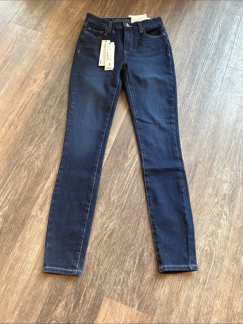 Women’s Yoga Jeans Dark Blue Skinny Jeans - Stretch Fit Sz 26 NWT